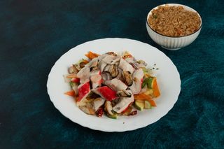 Plodovi mora mix sa pirinčem