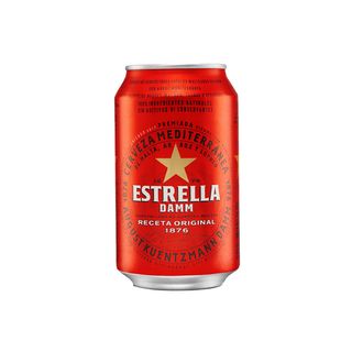  Estrella Damm Cerveza Lata 33cl
