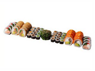 Zestaw 6 (48 szt. + sałatka)