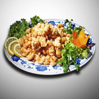 Creveti decorticati pane