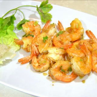 Gamberi con sale e pepe