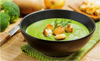 Суп пюре с брокколи  и укропом (250 гр.)