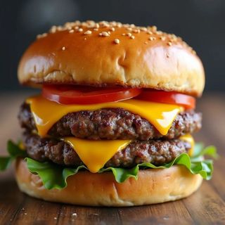 BEEF BURGER SANDWICH