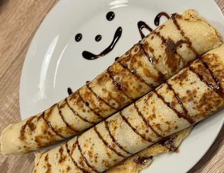 Clătite cu ciocolată