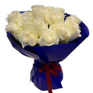 Bukiet białych róż <<S<<