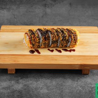 Futomaki atún y aguacate tempurizado (5 pzs)