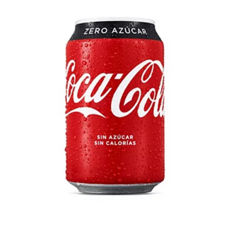 Coca-Cola Zero Azúcar lata 330ml.