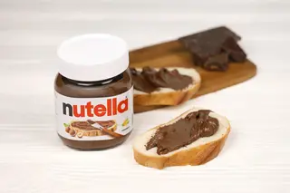 Toast Nutella, maskaraponi e granella