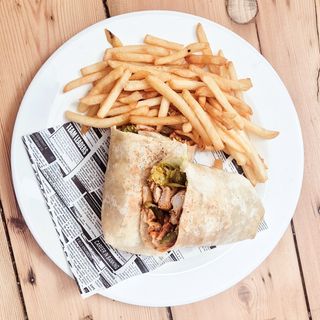 Peri Peri chicken wrap