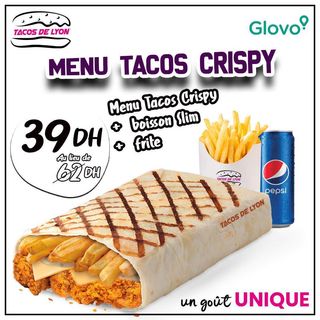 Menu Tacos Crispy