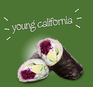 Sushi burrito young california