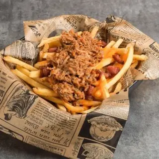 Patatas Fritas Dip Sure Crisp con carne Smash