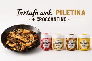 Tartufo wok piletina + Sladoled Krokantino po izboru