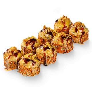 Pieczony roll z węgorzem