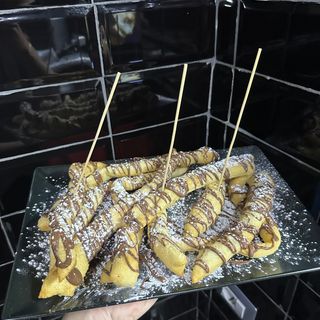 Angioletti con Nutella