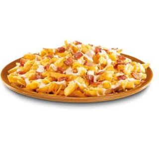 Ración De Patatas Con Bacon Y Cheese