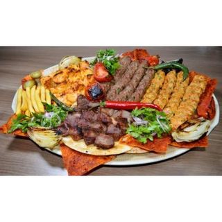 Mix Grill With Sauce