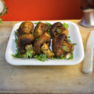 სოკო გრილზე