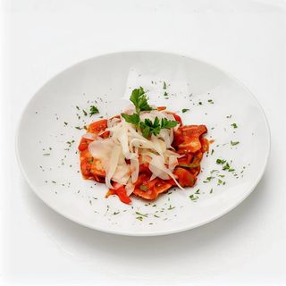 Ravioli De Verdura Y Parmesano