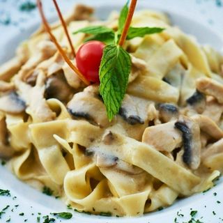 Tagiatelle z Kurczakiem w sosie Śmietanowo - Ziołowym