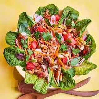 Fresh fruit salad bowl