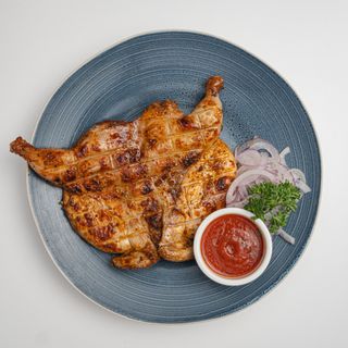 Цыпленок на мангале