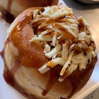 Golfeado con queso rallado 