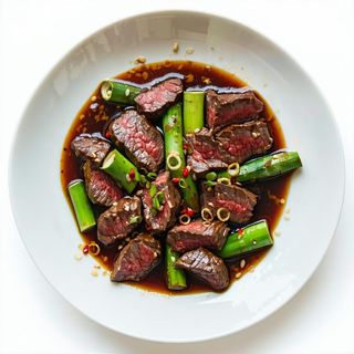 Wołowina z bambusami