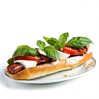 Choripan Caprese