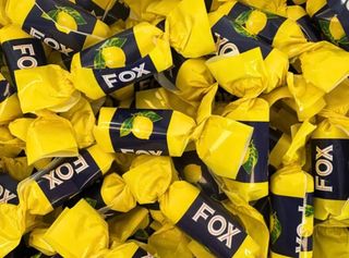 Fox lemon toffee 100g