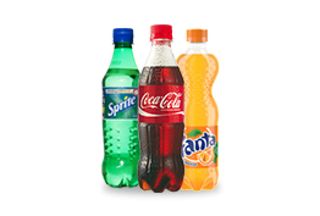 COLA/FANTA/SPRITE 0.5 бут+