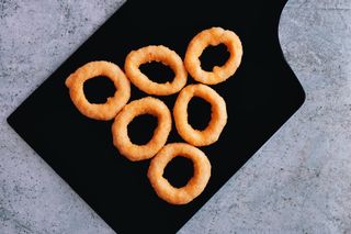 Krążki cebulowe panierowane