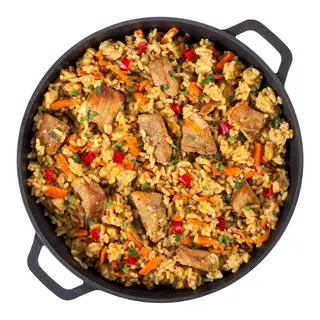 Paella ibérica