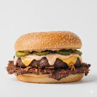 Single Smash Burger