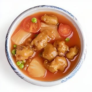 Maiale in salsa agrodolce