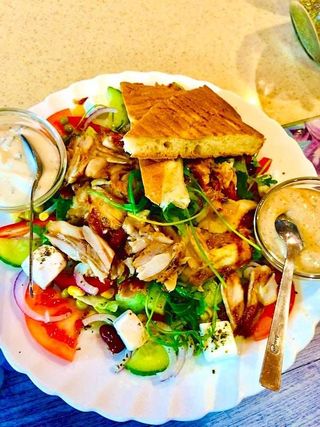 Sałatka z kurczakiem 