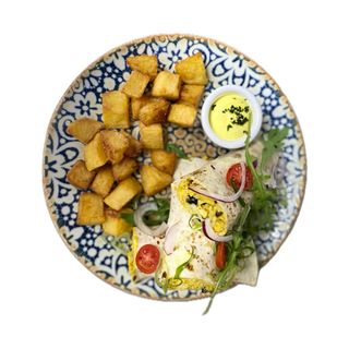 Kombo Durum Pollo Curry Con Bebida Incluida Y Patatas