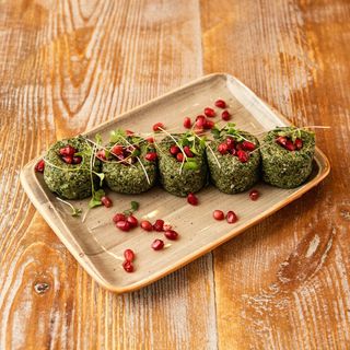 ისპანახი ნიგვზით