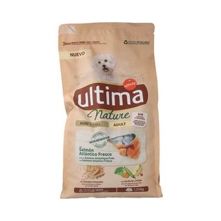 Alimento Perro Nature Mini Salmón Ultima 1,25 Kg