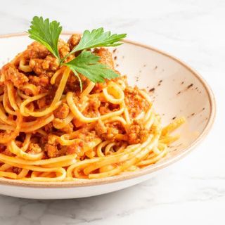 Spaguettis Con Salsa Boloñesa