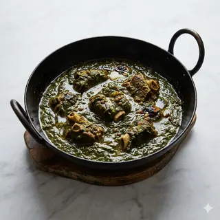 Agnello con spinaci