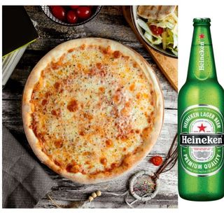 Margherita menü con birra  33 cl