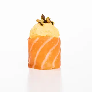 DY121. Gunkan pistacchio sake 2 pezzi