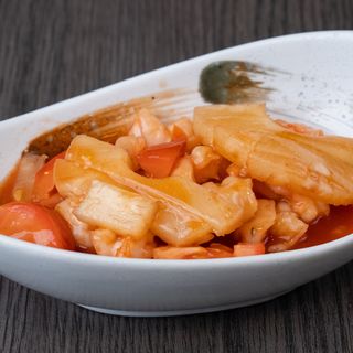 143. Gamberi in salsa agrodolce