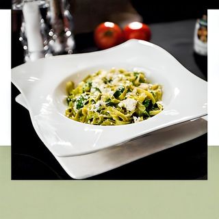 Taglitelle sa španaćem I gorgonzola sirom