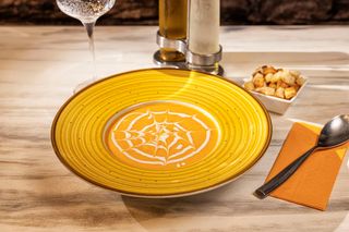 Supa crema de legume si crutoane