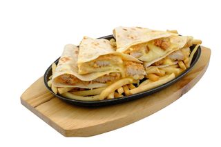 Crispy quesadillas