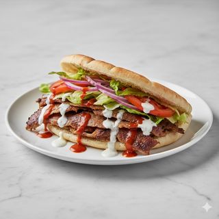 01B. Kebab (Solo Carne Y Salsa)