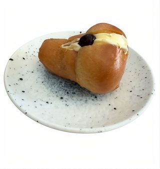 Babà rum y crema pasticcera