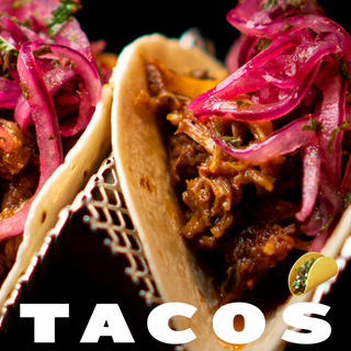 Tacos de pulled pork (3Uds) (NUEVO) 